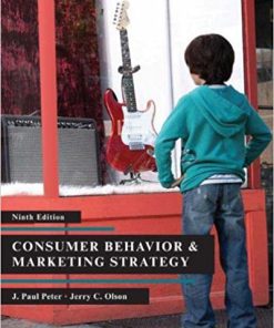 (eBook PDF) Consumer Behavior 9th Edition by J. Paul Peter