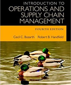 (eBook PDF) Introduction to Operations Supply Chain Management 4th