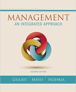 (eBook PDF) Management: An Integrated Approach 2nd Edition