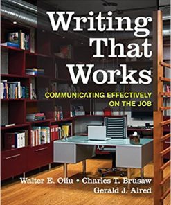 (eBook PDF) Writing That Works: Communicating Effectively on the Job 12fth Edition