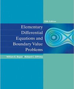 (eBook PDF) Elementary Differential Equations 10th Edition