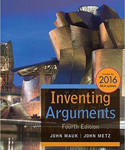 (eBook PDF) Inventing Arguments 2016 MLA Update 4th Edition