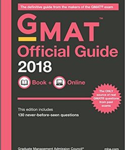 GMAT Official Guide 2018: Book