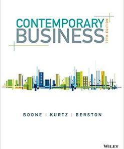 (eBook PDF) Contemporary Business, 17th Edition by Louis E. Boone