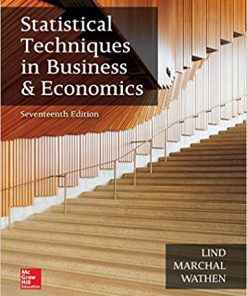 (eBook PDF) Statistical Techniques in Business and Economics 17th Edition