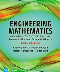 (eBook PDF) Engineering Mathematics 5th by Anthony Croft