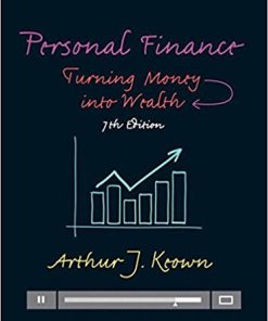 (eBook PDF) Personal Finance Turning Money into Wealth 7th