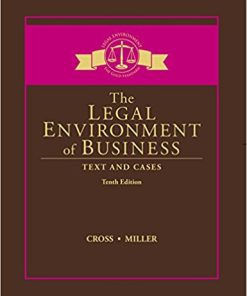 (eBook PDF) The Legal Environment of Business Text and Cases 10th Edition