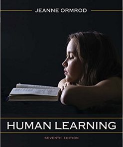 (eBook PDF) Human Learning 7th Edition by Jeanne Ellis Ormrod