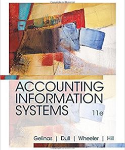 (eBook PDF) Accounting Information Systems 11th Edition