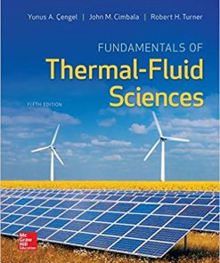 (eBook PDF) Fundamentals of Thermal-Fluid Sciences 5th Edition