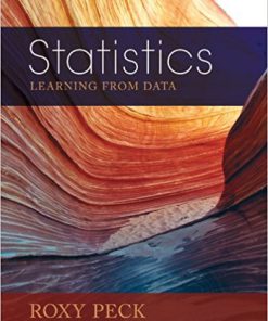 (eBook PDF) Statistics Learning from Data by Roxy Peck