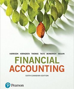 (eBook PDF) Financial Accounting 6th Canadian Edition by Walter