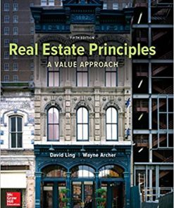 (eBook PDF) Real Estate Principles A Value Approach 5th Edition
