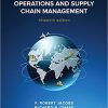 (eBook PDF) Operations and Supply Chain Management 15th Edition
