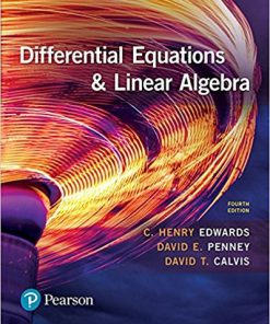 (eBook PDF) Differential Equations and Linear Algebra 4th Edition