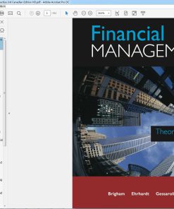 (eBook PDF) Financial Management: Theory and Practice 3rd edition