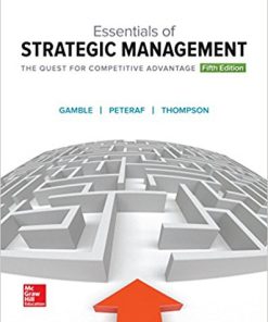 (eBook PDF) Essentials of Strategic Management: The Quest for Competitive Advantage 5th Edition