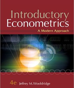 (eBook PDF) Introductory Econometrics: A Modern Approach 4th Edition