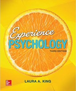 (eBook PDF) Experience Psychology 3rd Edition by Laura King