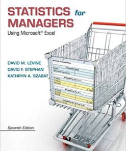 (eBook PDF) Statistics for Managers Using Microsoft Excel 7th Edition