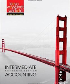(eBook PDF) Intermediate Accounting 15th Edition