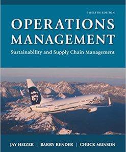 (eBook PDF) Operations Management: Sustainability and Supply Chain Management 12th Edition