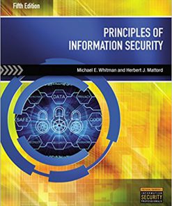(eBook PDF) Principles of Information Security 5th Edition