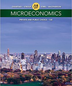 (eBook PDF) Microeconomics: Private and Public Choice 16th Edition