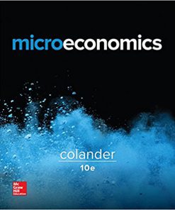 (eBook PDF) Microeconomics 10th Edition by David C Colander