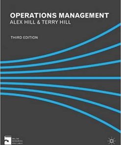 (eBook PDF) Operations Management 3rd by Alex Hill