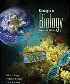 (eBook PDF) Concepts in Biology 14th Edition By Eldon Enger
