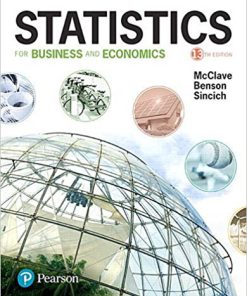 (eBook PDF) Statistics for Business and Economics 13th Edition by James T. McClave