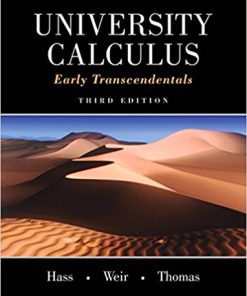 (eBook PDF) University Calculus Early Transcendentals 3rd