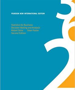(eBook PDF) Statistics for Business Pearson New International