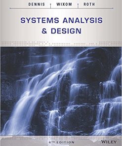 (eBook PDF) Systems Analysis and Design 6th Edition