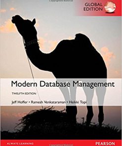 (eBook PDF) Modern Database Management 12th Global Edition