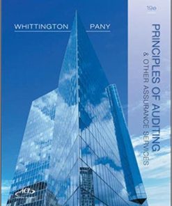(eBook PDF) Principles of Auditing Other Assurance Services 19th