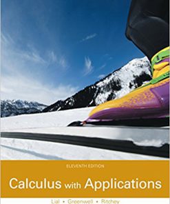 (eBook PDF) Calculus with Applications 11th Edition