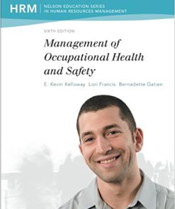 (eBook PDF) Management of Occupational Health and Safety 6th Canadian Edition