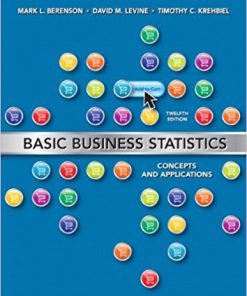 (eBook PDF) Basic Business Statistics: Concepts and Applications 12th Edition