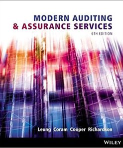 (eBook PDF) Modern Auditing and Assurance Services 6th Australian