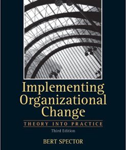 (eBook PDF) Implementing Organizational Change 3rd Edition