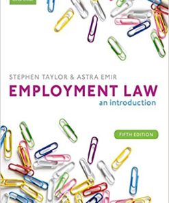 (eBook PDF) Employment Law: An Introduction 5th Edition