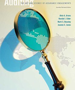 (eBook PDF) Auditing: The Art and Science of Assurance Engagements, 13th Canadian Edition