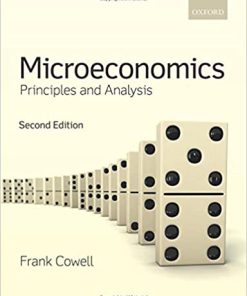 (eBook PDF) Microeconomics: Principles and Analysis 2nd Edition