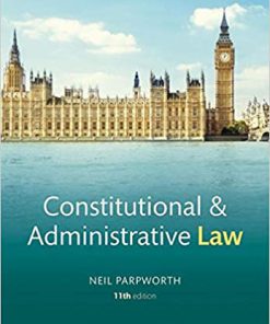(eBook PDF) Constitutional and Administrative Law (Core Texts Series) 11th Edition