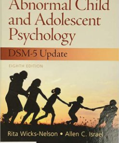 (eBook PDF) Abnormal Child and Adolescent Psychology 8th Edition