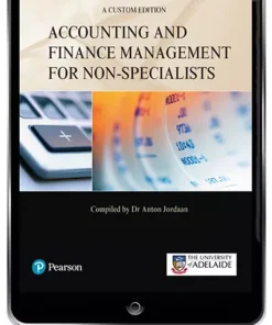 (eBook PDF) Accounting and Finance Management for Non-Specialists (Custom Edition eBook)