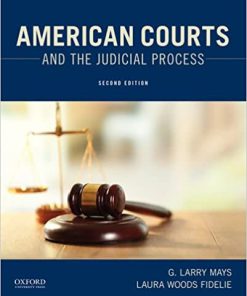 (eBook PDF) American Courts and the Judicial Process 2nd Edition